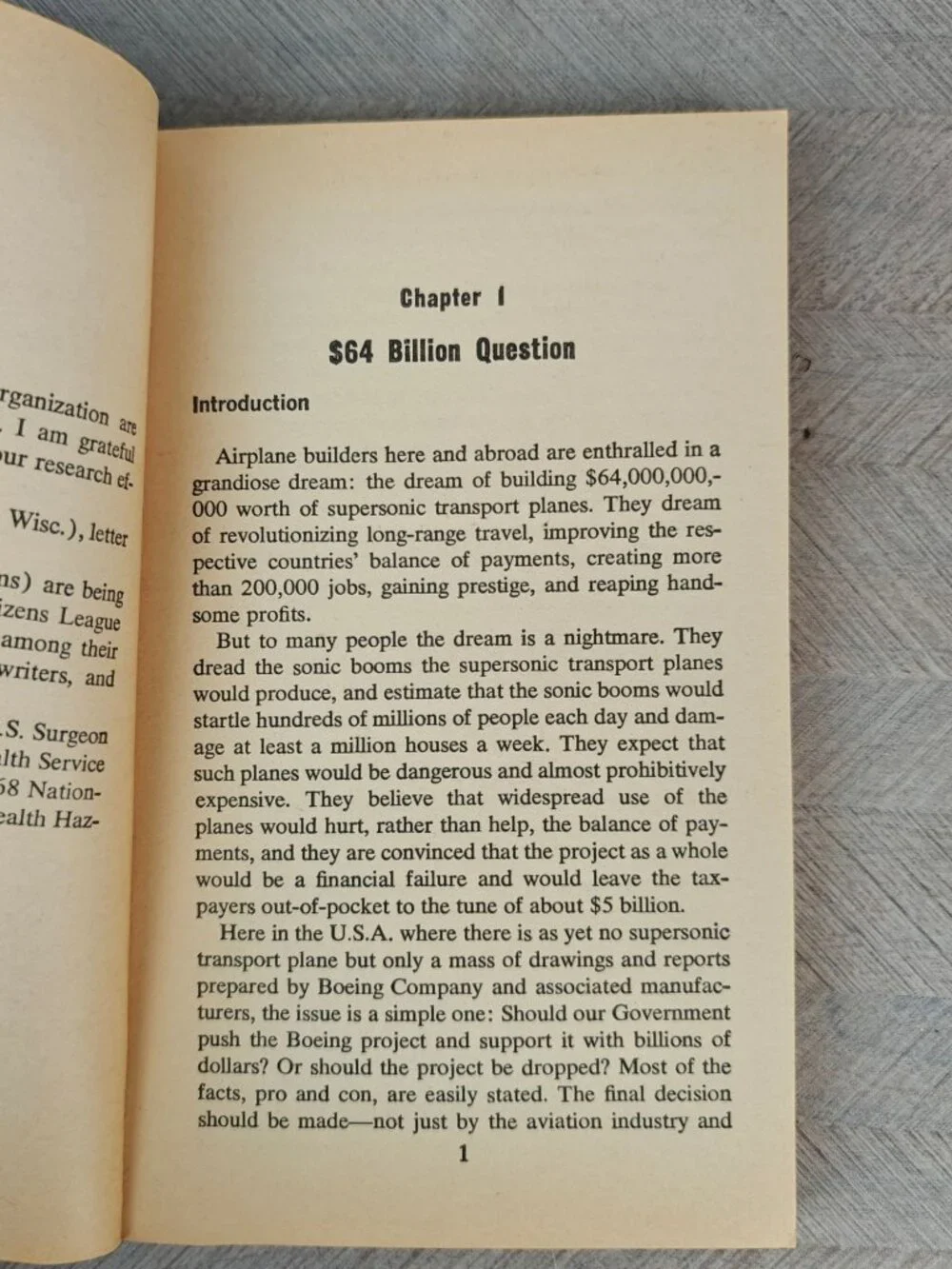S/S/T And Sonic Boom Handbook William A. Shurcliff Paperback 1970